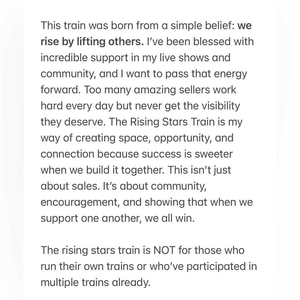 🚂September 18th - Rising Stars Train🚂 - Picture 3 of 4